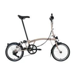 Brompton C Line - 4-Speed - Mid Bar - Extended Seatpost - Rear Rack & Dynamo - 16