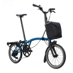 Elektrische Fietsen|Elektrische Vouwfietsen < Brompton Electric P Line - 4 Speed - High Bar - Extended Seatpost - Rear Rack - 16" Elektrische Vouwfiets - 2026 - pacific lacquer