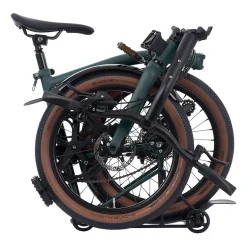 Brompton G Line - 8-Speed - Medium - Extended Seatpost - Rear Rack - 20" Vouwfiets - 2026 - Forest Green