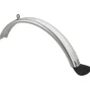 Spatborden < Brompton Rear Mudguard + Flap - L-Version - silver