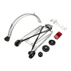 Brompton Rear Rack Set - silver