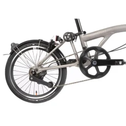 Brompton T Line Urban - 4-Speed - Low Bar - Standard Seatpost - 16" Vouwfiets - 2026 - blasted ti