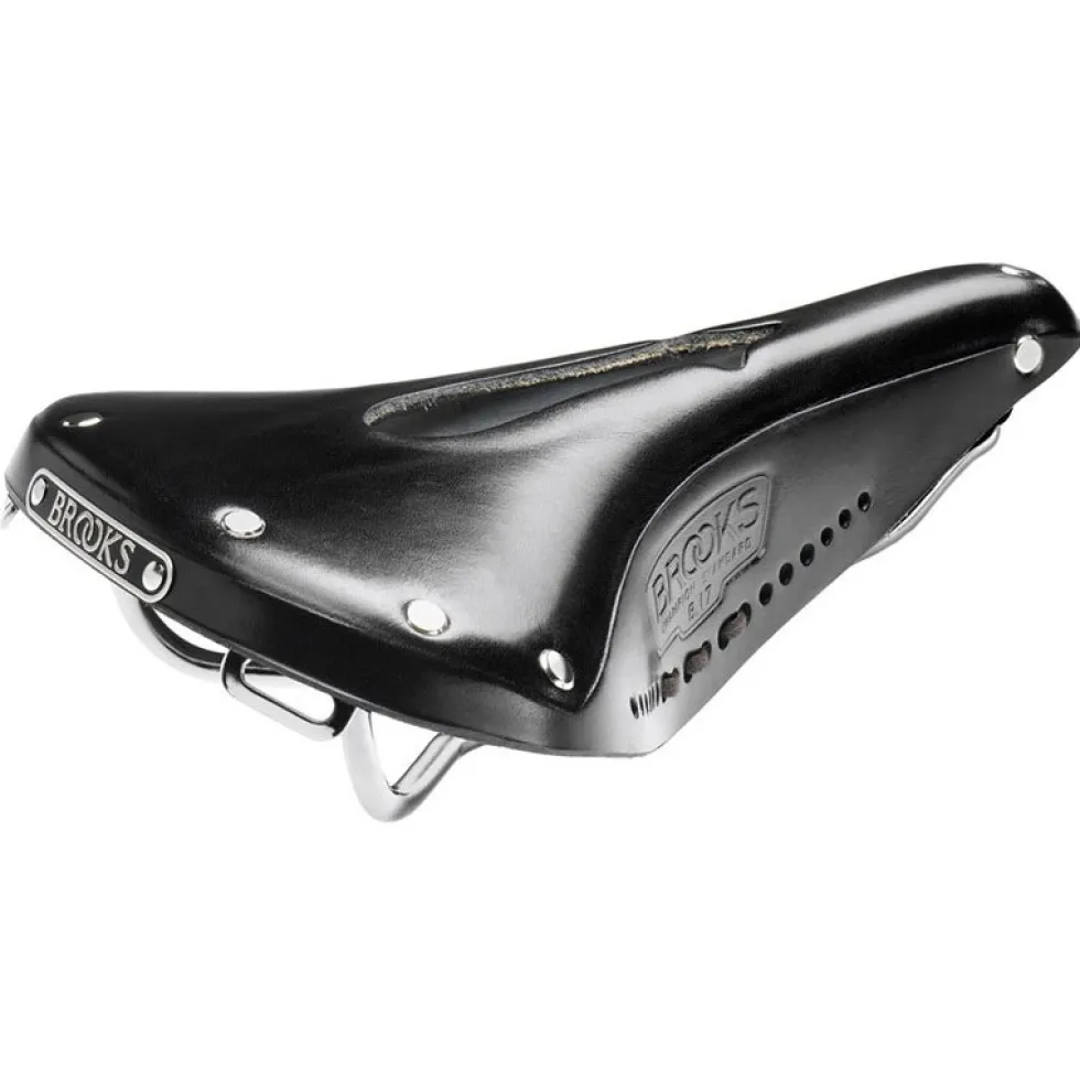 Brooks B17 Carved Bend Leather Saddle - black