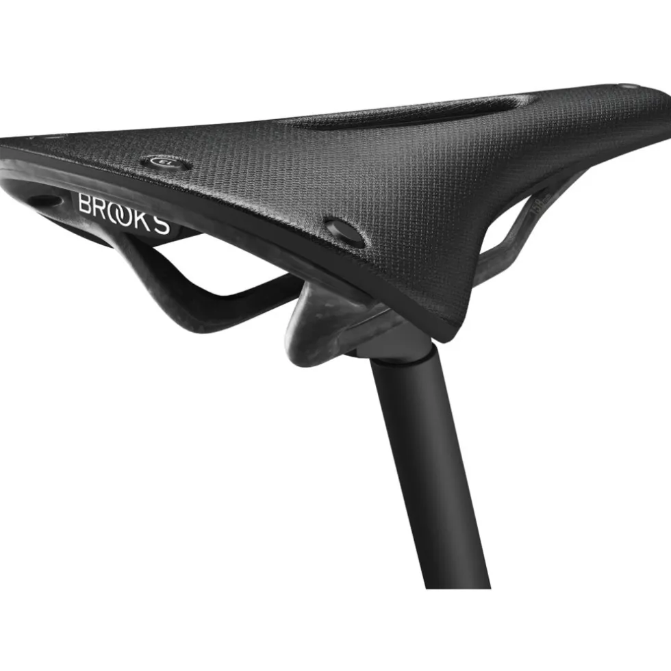 Brooks Cambium C13 Carved 158 All Weather Saddle - black
