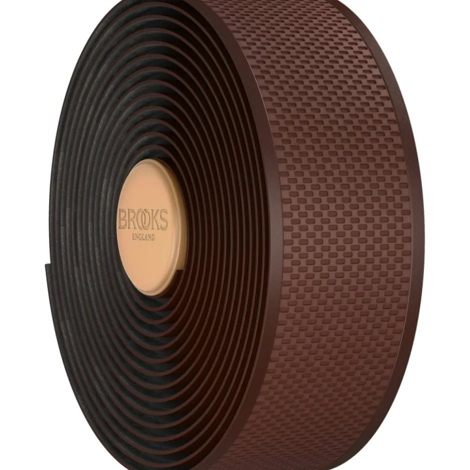 Stuurlint < Brooks England Brooks Cambium Rubber Bar Tape Stuurlint - brown