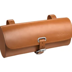Zadeltassen < Brooks England Brooks Challenge Leren Zadeltas 0,5L - honey