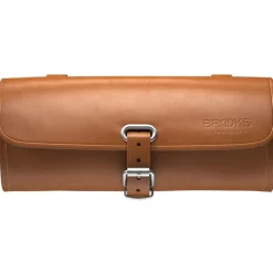 Zadeltassen < Brooks England Brooks Challenge Leren Zadeltas 0,5L - honey