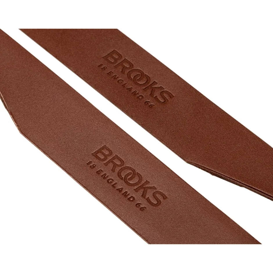 Stuurlint < Brooks England Brooks Leather Replacement Bar Tape for Slender Grips - honey