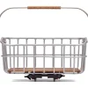 Brooks Peckham Low Fietsmand - aluminium