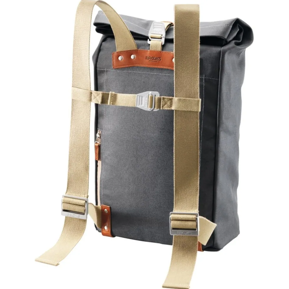 Brooks Pickwick Cotton Canvas Rugzak - 26L - goose beak/maroon