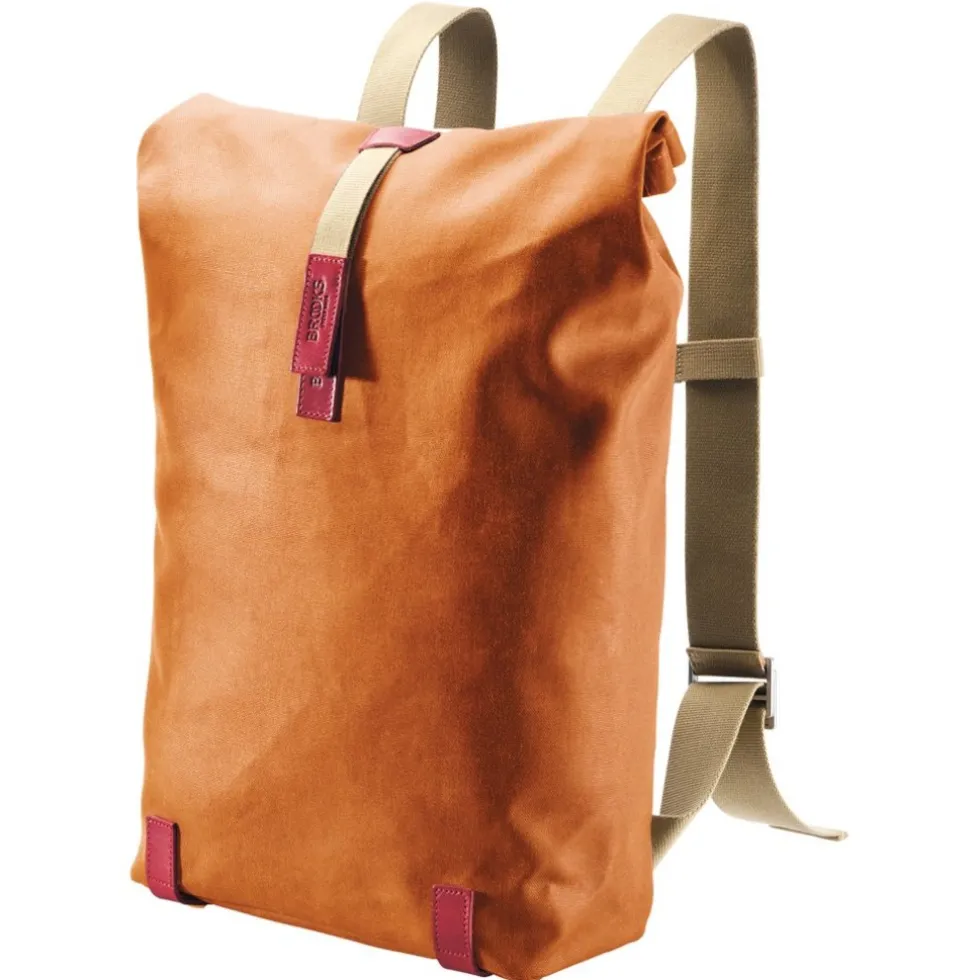Brooks Pickwick Cotton Canvas Rugzak - 26L - goose beak/maroon