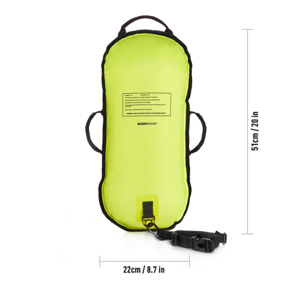 Zwemhulpmiddelen < Buddyswim Buoy Ultralight - yellow