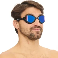 Zwembrillen|Zwembrillen < Buddyswim OzeanX Zwembril - black/blue mirror