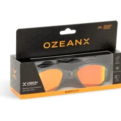 Buddyswim OzeanX Zwembril - black/iridium mirror
