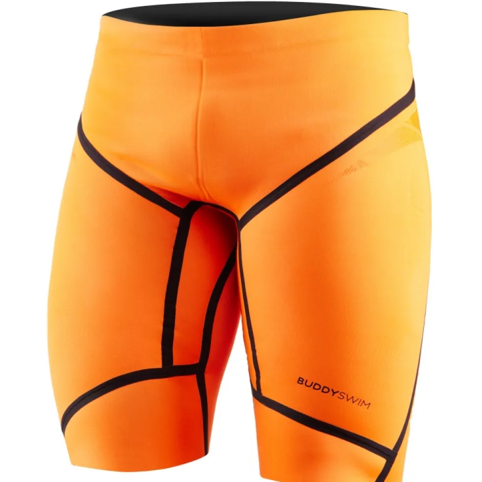 Buddyswim Trilaminate Warmth 5/3mm Neoprene Kickpants Short - orange