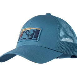 Mutsen|Mutsen < Buff® Explore Trucker cap - Nidus Blue