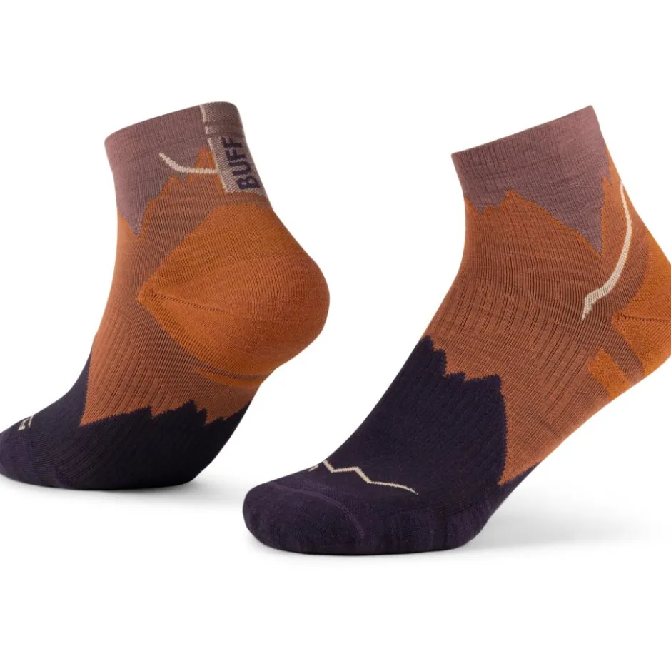 Sokken|Sokken < Buff® erino ightweight Quarter okken - WQ3 Ginger