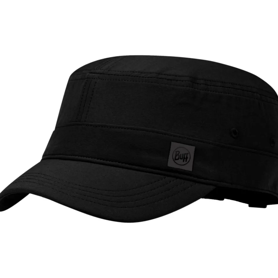 Mutsen < Buff® Military Kap - Solid Black