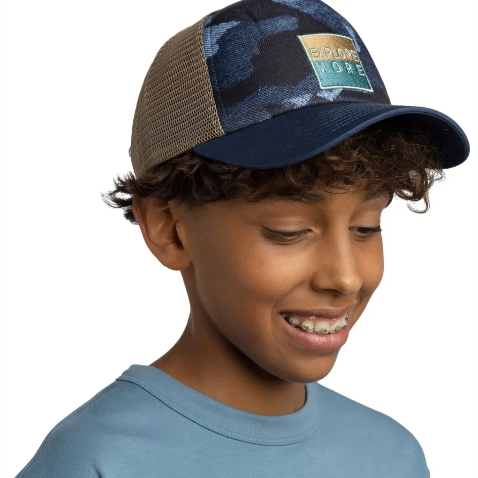 Buff® Trucker Cap Kinderen - Snigs Night Blue