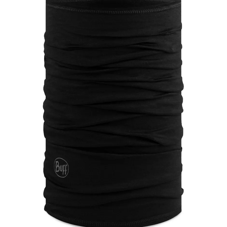 Mutsen < Buff® Merino Lightweight Multifunctionele Doek - Solid Black