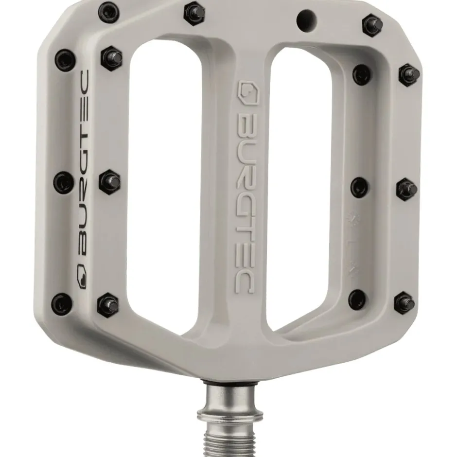 Platformpedalen < Burgtec MK4 Composite Platformpedalen - nasa grey