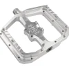 Burgtec Penthouse Flat MK5 Pedalen - B-Rage Edition - Rhodium Silver