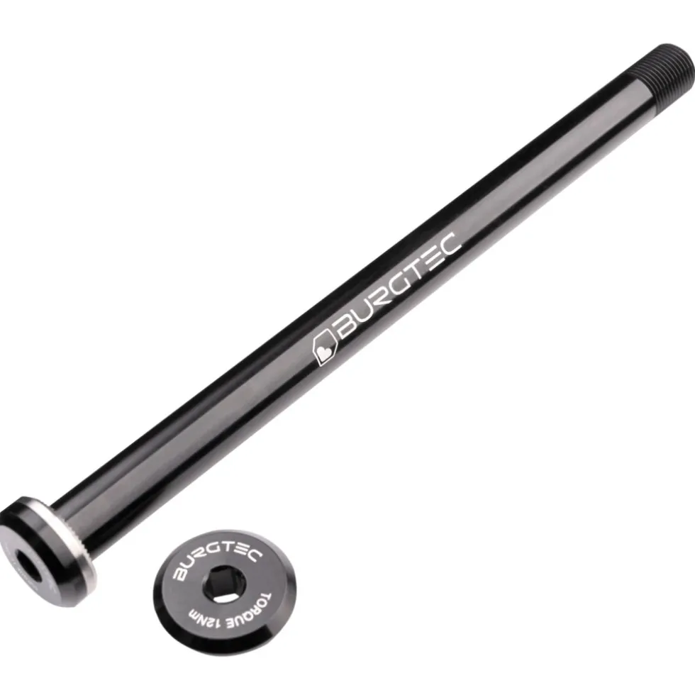 Burgtec Steekas - achteraan | 12x148mm Boost | 168.5mm | voor Santa Cruz - burgtec black