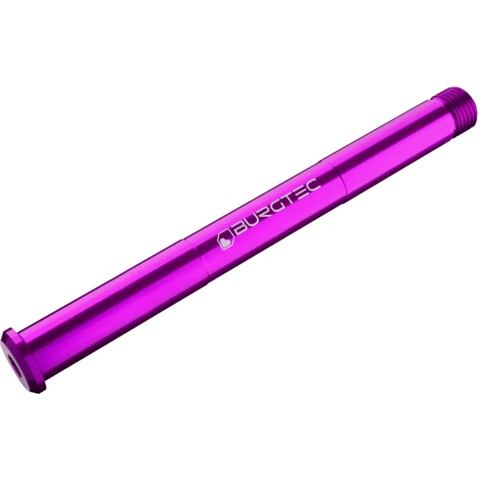 Burgtec Steekas - vooraan | 15x110mm Boost | 158mm | voor RockShox - purple rain