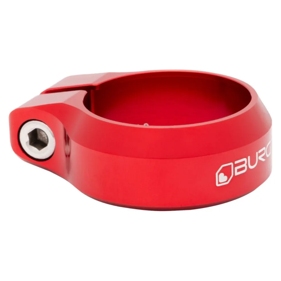 Burgtec Zadelpenklem - race red