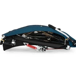 Burley Encore X Fietskar voor 1-2 Kinderen - pacific blue/black