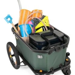 Bagagekarren < Burley Hopper Vrachtkar - emerald green
