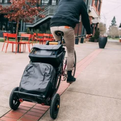 Bagagekarren < Burley Travoy Transportkar - cool grey