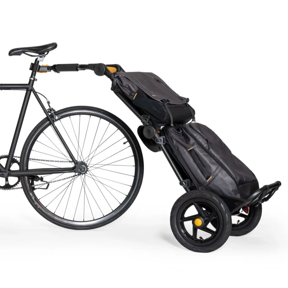 Bagagekarren < Burley Travoy Transportkar - cool grey