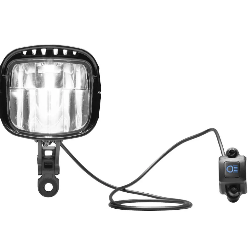 Busch + Müller Fietslamp Vooraan - LUMOTEC IQ-XL E Highbeam - 169U65TS-0B