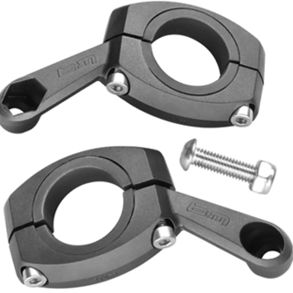 Busch + Müller Handlebar Mounting Bracket for Dynamo Headlights - 470LHPB