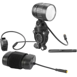 Busch + Müller IQ-XM Speed Fietslamp Vooraan met Grootlicht - 168/35LA-01 - zwart