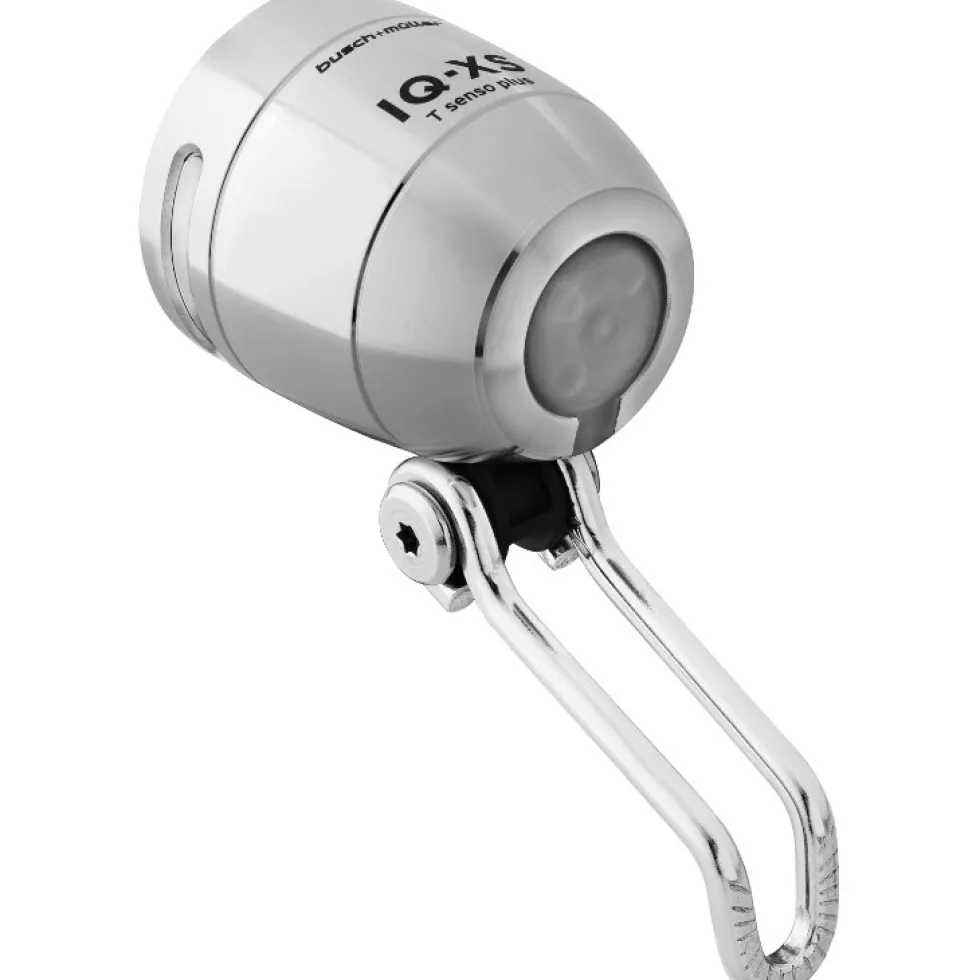 Busch + Müller IQ-XS T Senso Plus Fietslamp Vooraan - 167RTSNDI - silver