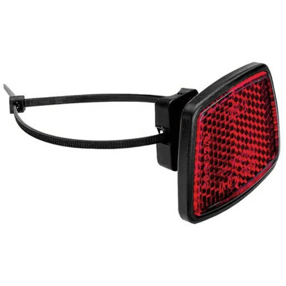 Busch + Müller Rear Reflector with Tie Wrap Mounting - 313/1K