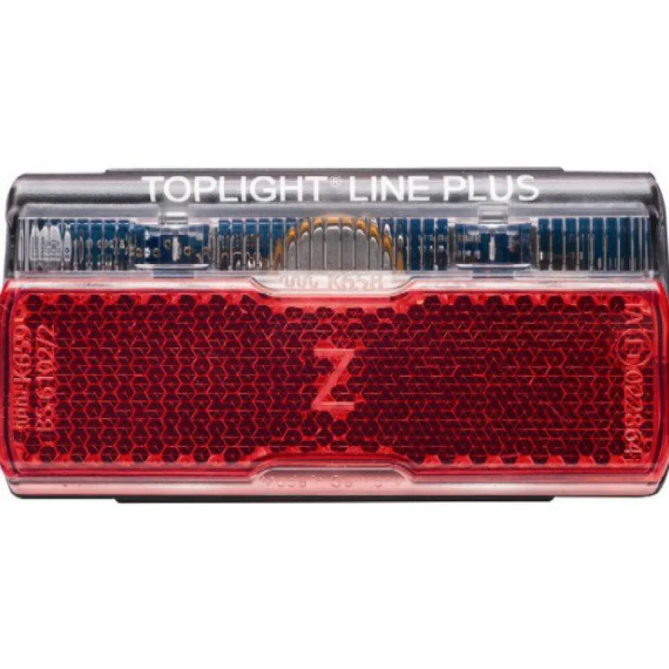 Dynamo Verlichting|Achterlampen < Busch + Müller Toplight Line Plus 80mm LED Rear Light - 323/8ALT-02