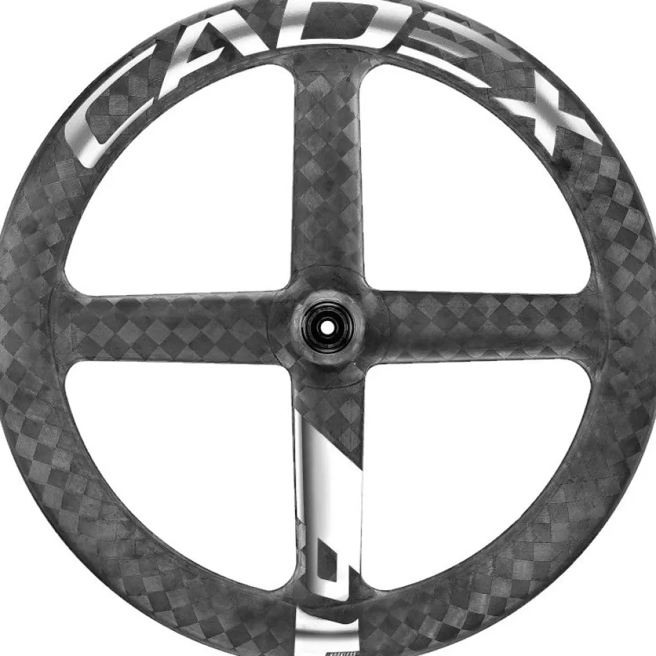 Wielen < CADEX 4 Spoke Disc Rear Wheel - 28" | Carbon | Hookless | Centerlock - 12x142mm - SRAM XDR