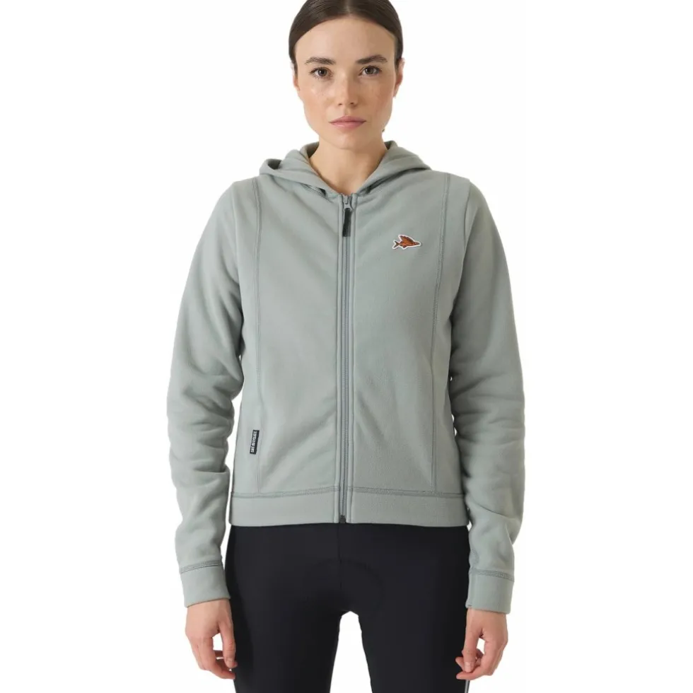 Café du Cycliste Apolline Jas met Capuchon Unisex - mountain fog
