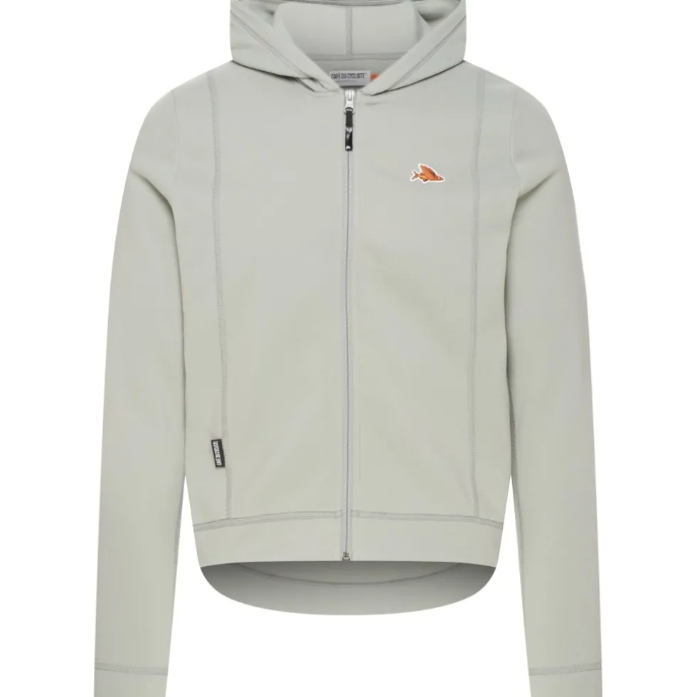 Café du Cycliste Apolline Jas met Capuchon Unisex - mountain fog