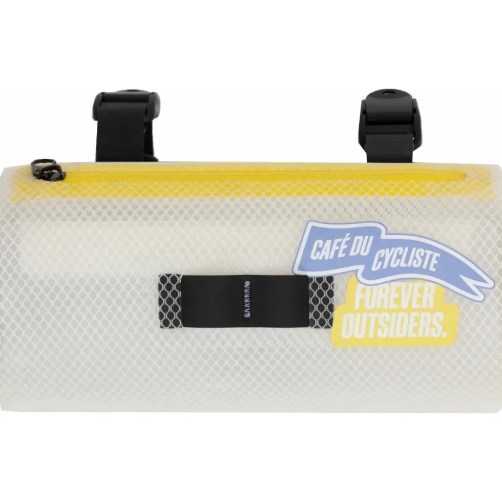 Café du Cycliste Handlebar Pouch Stuurtas - banner/transparent/white