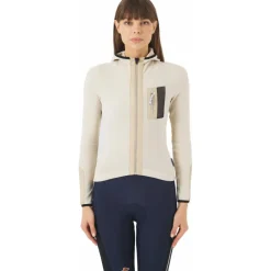 Racefietsjacks|Winterjassen < Café du Cycliste Ingrid Jas Dames - pearl grey