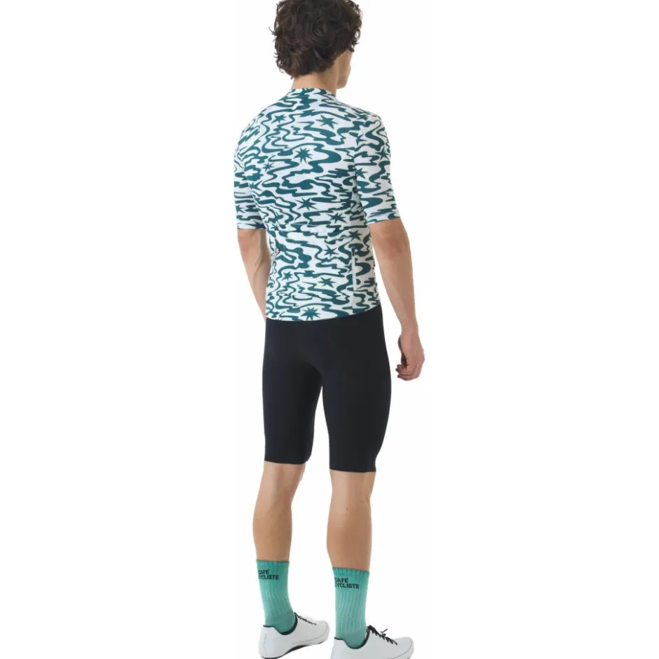Wielershirts < Café du Cycliste aurette Fiethirt et Korte ouwen Heren - tar/dark ea