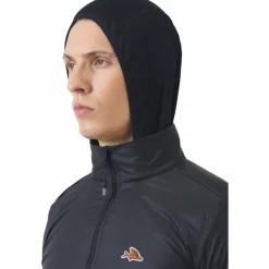 Racefietsjacks|Winterjassen < Café du Cycliste Lie Theroja Heren - zwart