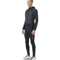 Racefietsjacks|Winterjassen < Café du Cycliste Lie Theroja Heren - zwart