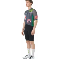 Café du Cycliste x Café Factory Team Bergida Fietsshirt met Korte Mouwen Heren - multico