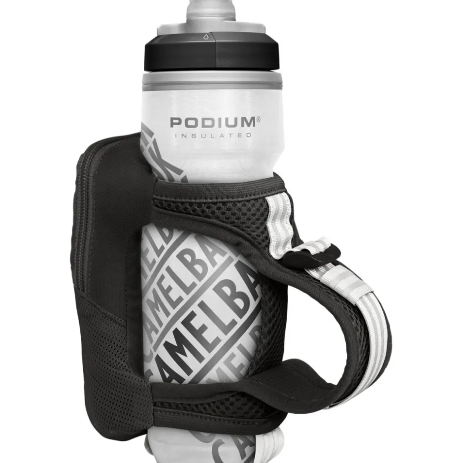 Bidons < CamelBak Quick Grip Chill Geïsoleerde handgreep + 620 ml podium Chill geïsoleerde drinkfles - zwart