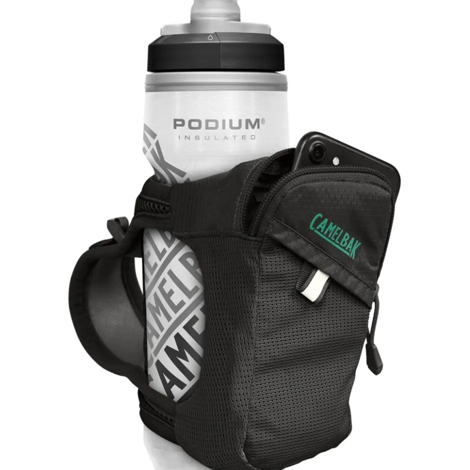 Bidons < CamelBak Quick Grip Chill Geïsoleerde handgreep + 620 ml podium Chill geïsoleerde drinkfles - zwart